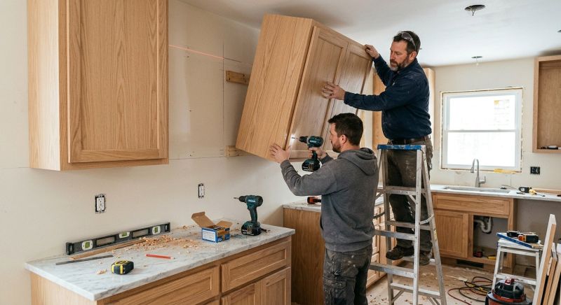 New Cabinets Installation in Bloomington, IN