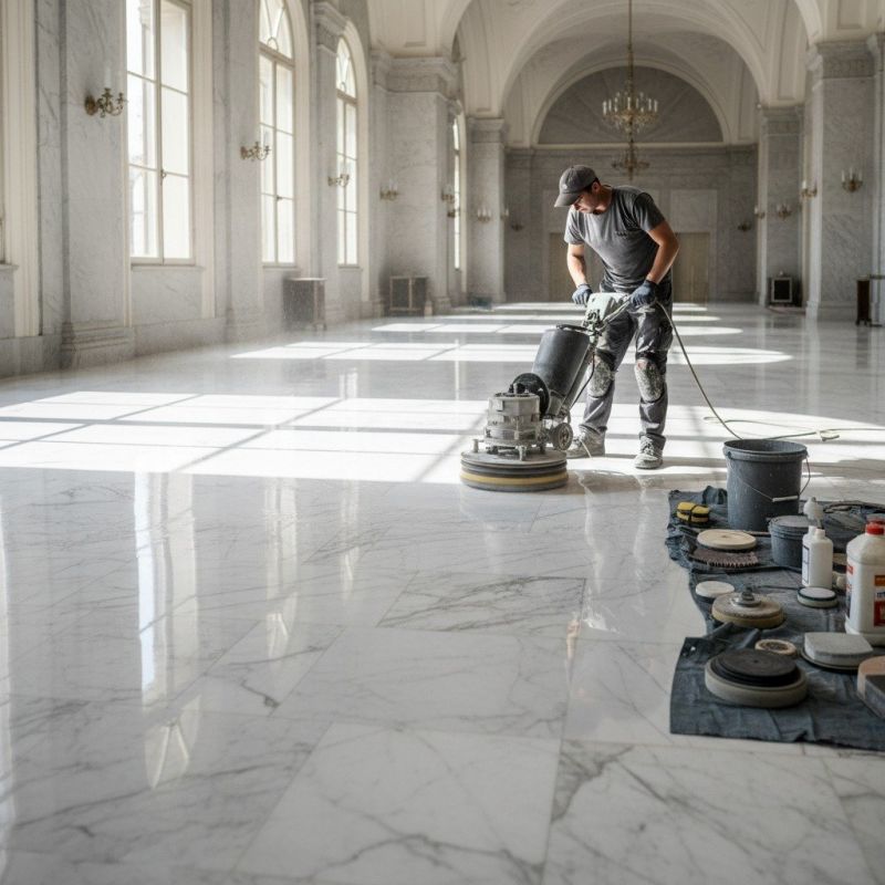 Marble Cleaning detail