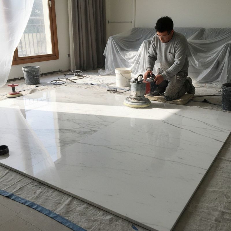 Marble Cleaning detail